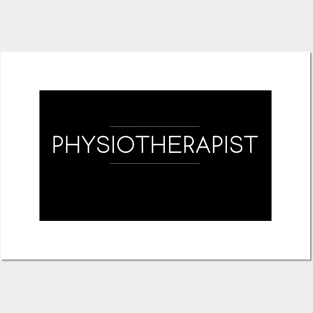 Physiotherapist Minimalist Design Posters and Art